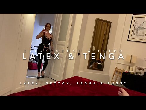 ❤️ Redheaded น้องสาวต่างบุพการี in latex costume fucked by stepbrother ️❌ โป๊ ที่เรา ️❤