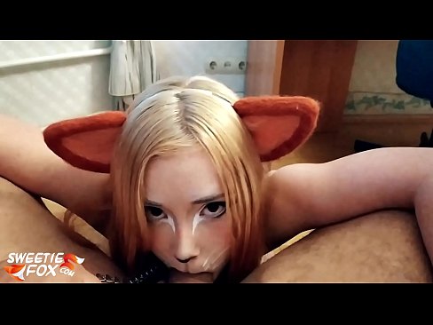 ❤️ Kitsune กลืนกระเจี๊ยวและหลั่งในปากของเธอ ️❌ โป๊ ที่เรา ️❤